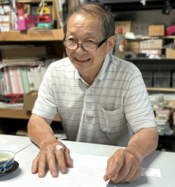 写真：語り口からも優しさを感じる浅田さん