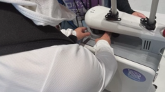 LiDARセンサーに触れる画像