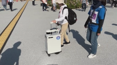 歩き出した時の画像