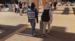 人が少ないのでどんどん進む画像