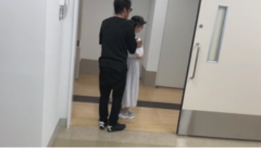 廊下に出る画像